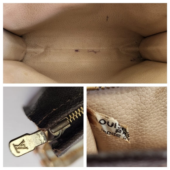 Authentic LOUIS VUITTON vintage monogram poche toilette 26 pouch crossbody bag - Picture 10 of 10